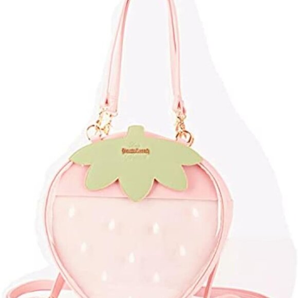 Ita Bag Strawberry Fruit Shoulder Bag Satchel Backpack Casual Daypack-Kawaii DIY - Picture 1 of 4